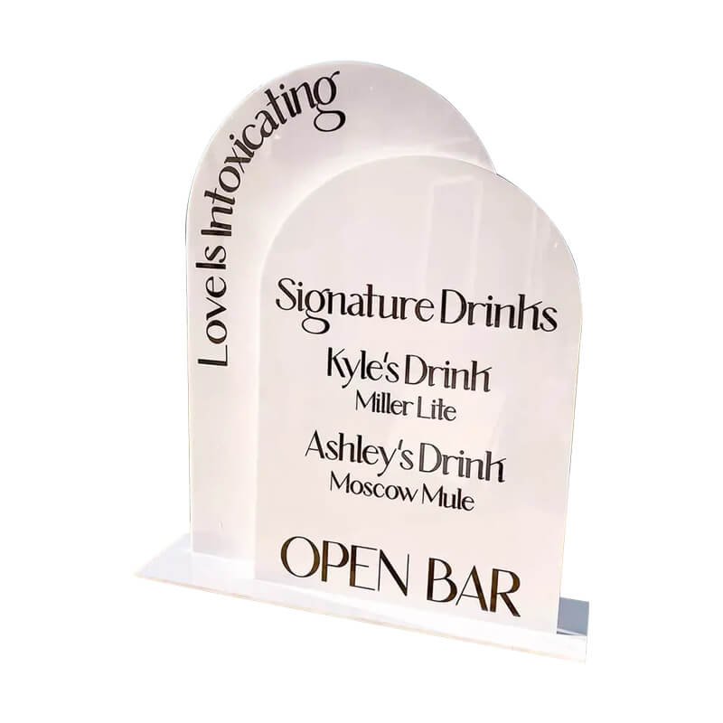 Acrylic Bar Sign
