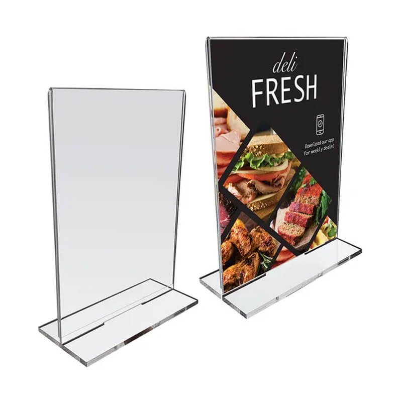 Acrylic Sign Stand