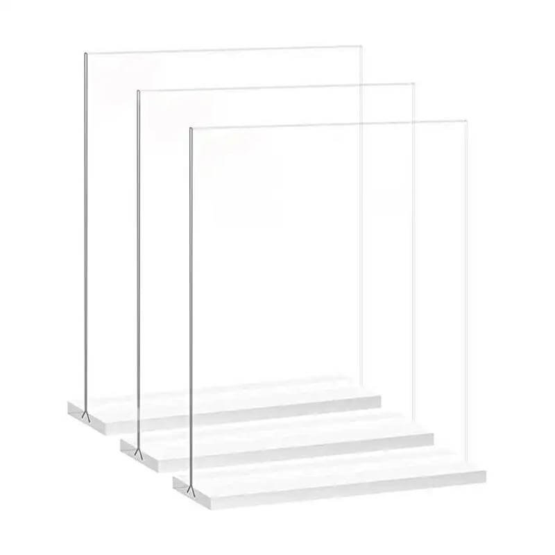 Clear Acrylic Sign Holder