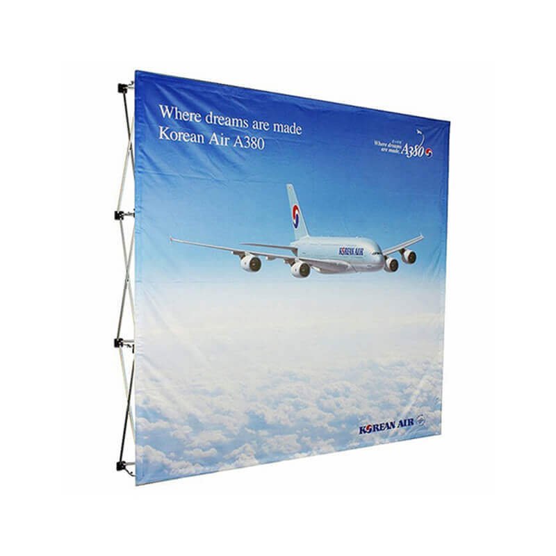 Fabric Pop up display