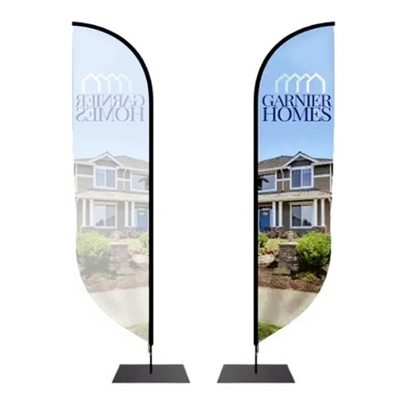 Single Sided Feather Flags