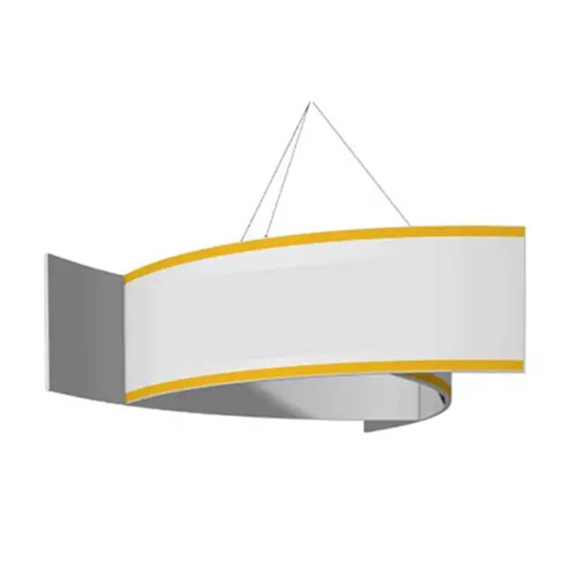 Trade show triangular Hanging signs
