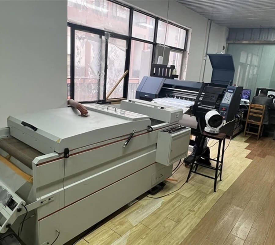 White Ink Hot Press Film Machine