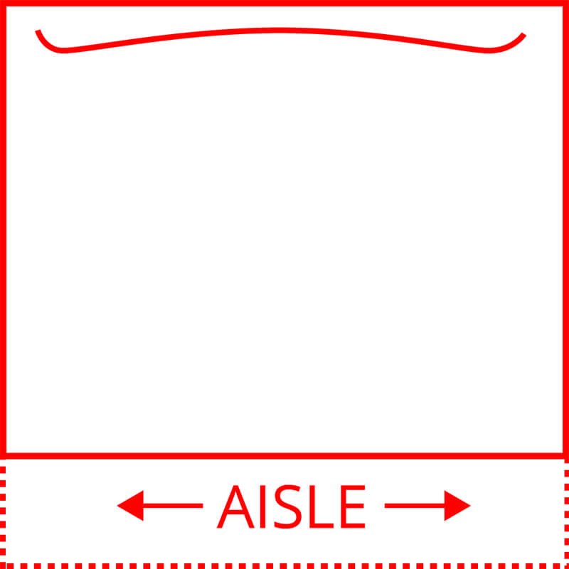inline booth diagram