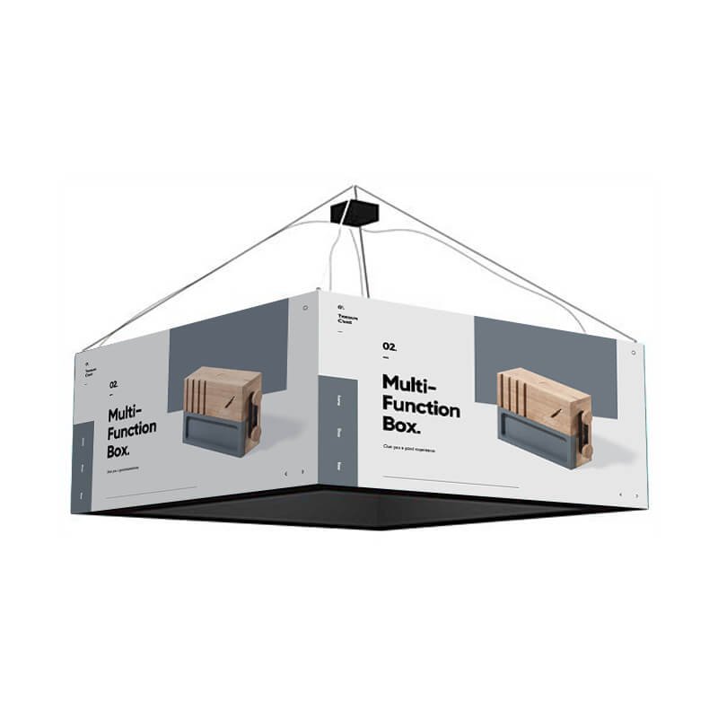 Square Hanging Trade Show Hanging Signs