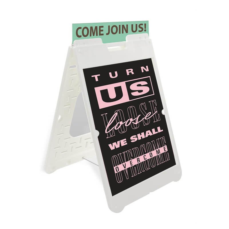custom a frame signs