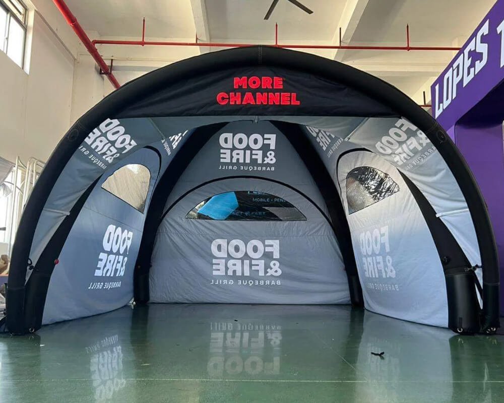 inflatable pop up tent