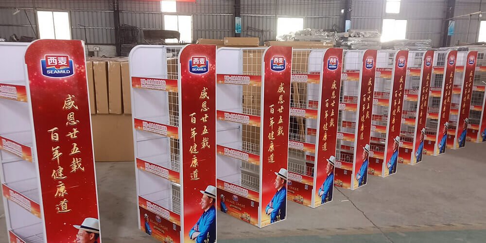 metal display stand
