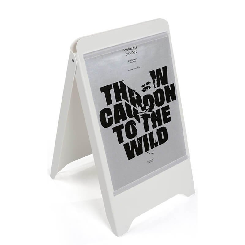 plastic a frame sign