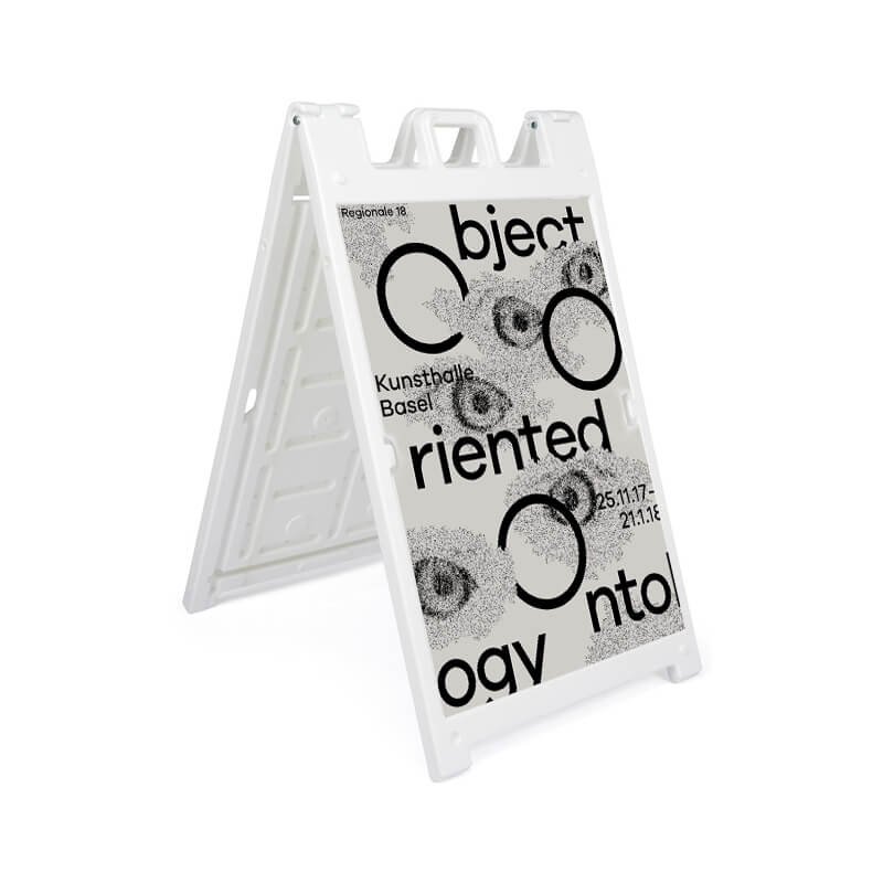 plasticade sign stands