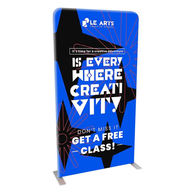 trade show fabric backdrop
