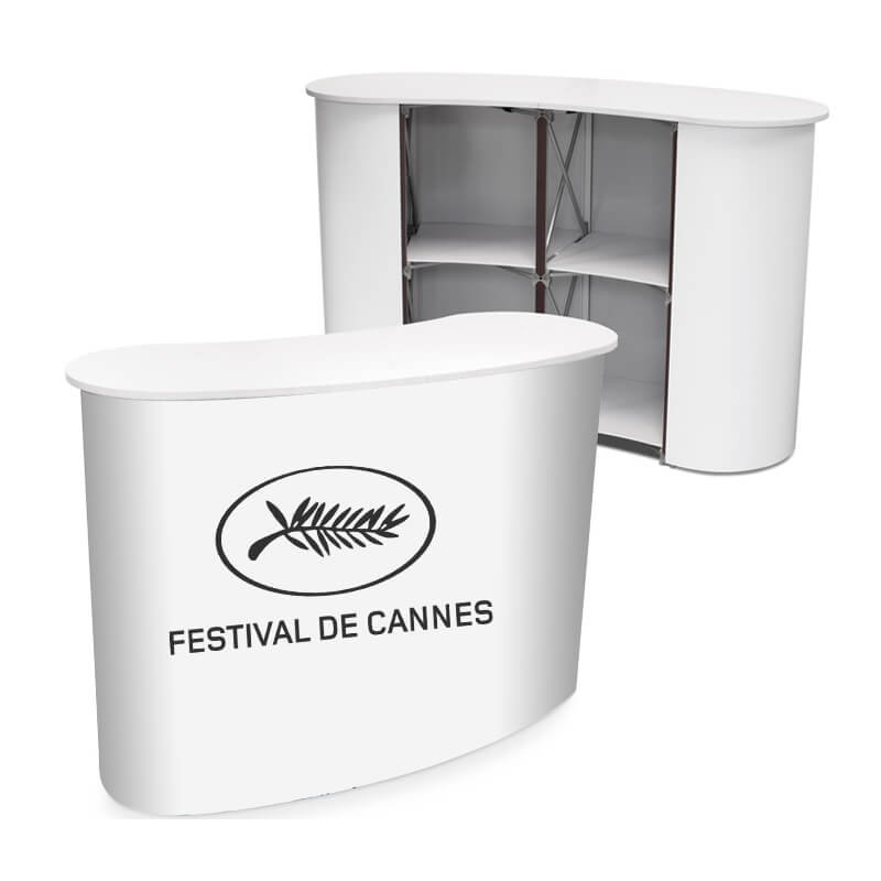 trade show pop up counters