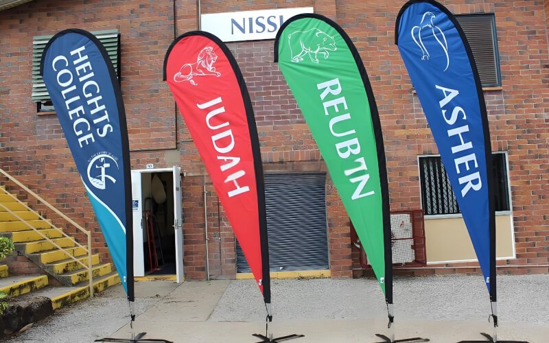 Teardrop Banners for Event Marketing