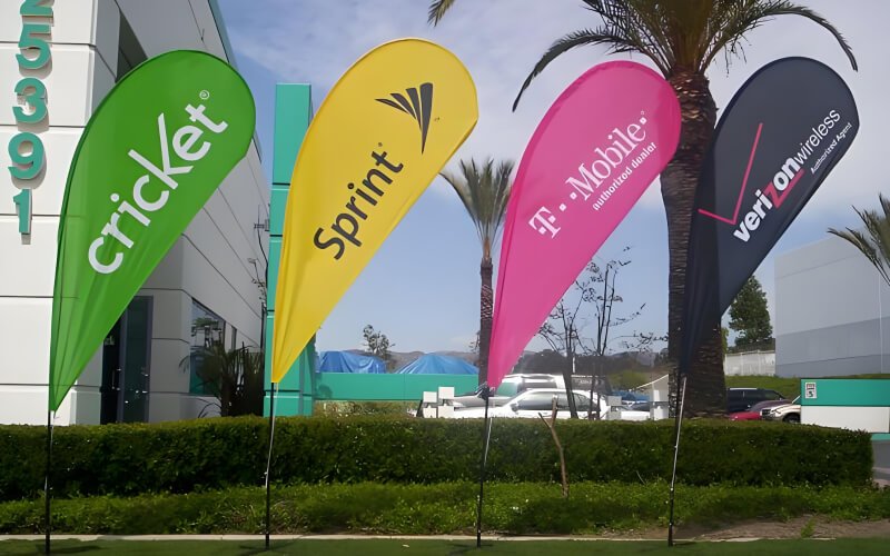 Versatility of Teardrop Banners