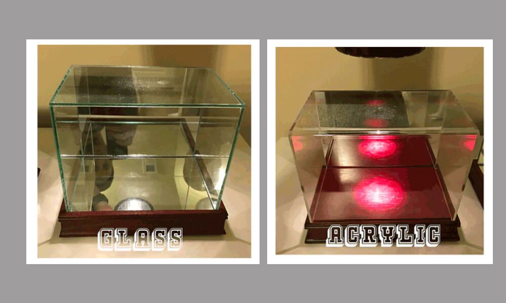 Acrylic vs Glass Display Cases How to Choose